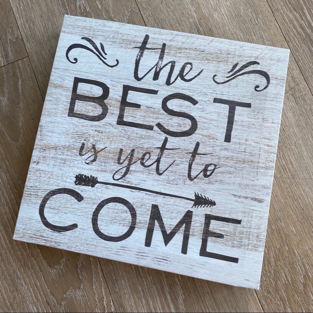 Inspirational canvas